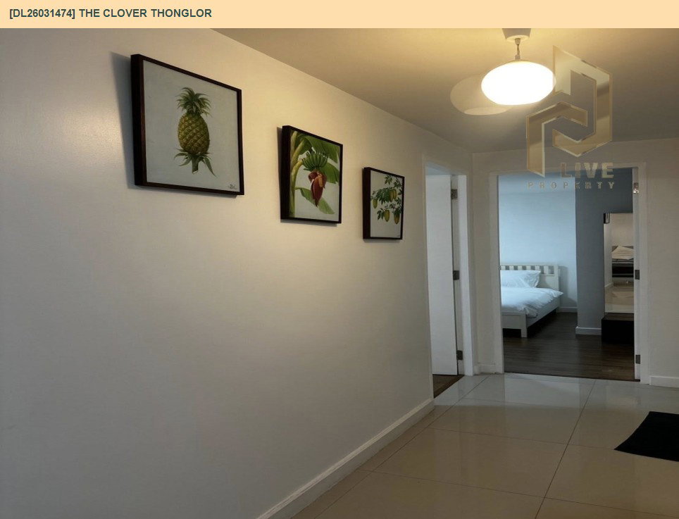 รูป DL26031474 ขายคอนโด เดอะ โคลเวอร์ ทองหล่อ (The Clover Thonglor) ใกล้ BTS ทองหล่อ พร้อมเข้าอยู่ โทรด่วน 0656259498 LineID @257sxzzu - รูปที่ 6/6