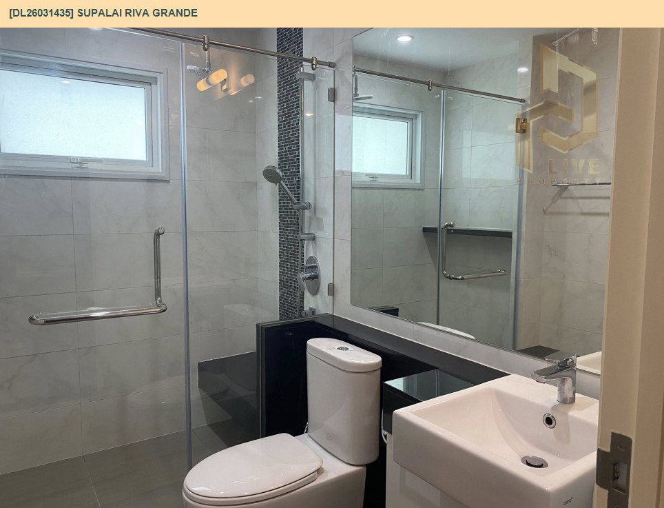รูป DL26031435 ให้เช่าคอนโด ศุภาลัย ริวา แกรนด์ (Supalai Riva Grande ) ใกล้ - พร้อมเข้าอยู่ โทรด่วน 0653619502 LineID @897iyzll - รูปที่ 6/6