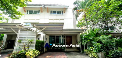 Houses for rent Soi Thonglor (Sukhumvit 55) : 🔼🔽 AccomA 📩 Common Pool 3 BR House @Greenery Living Place (1814238)