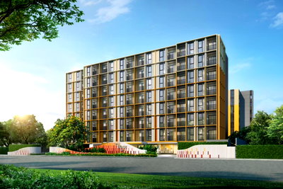 ขายคอนโด : ☀️The Base Rise (1Bed Plus 34 sqm) New resort-style condo ready to shine in the heart of Phuket🌴