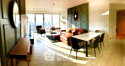 คอนโดให้เช่า : คอนโด 2-ห้องนอน ที่ 185 ราชดำริ ใกล้ BTS ราชดำริ (ID 452929)