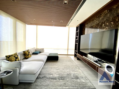 Condos for rent : 🔼🔽 AccomA 📩 Luxury corner-unit condominium in Sathorn with skyline view (AA43860)