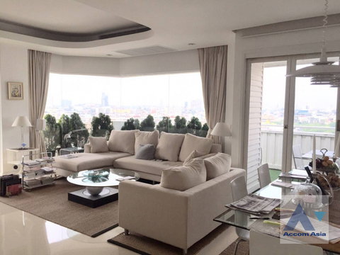🔼🔽 AccomA 📩 Big Balcony 2 BR Condominium @Sathorn Suite (AA35348)