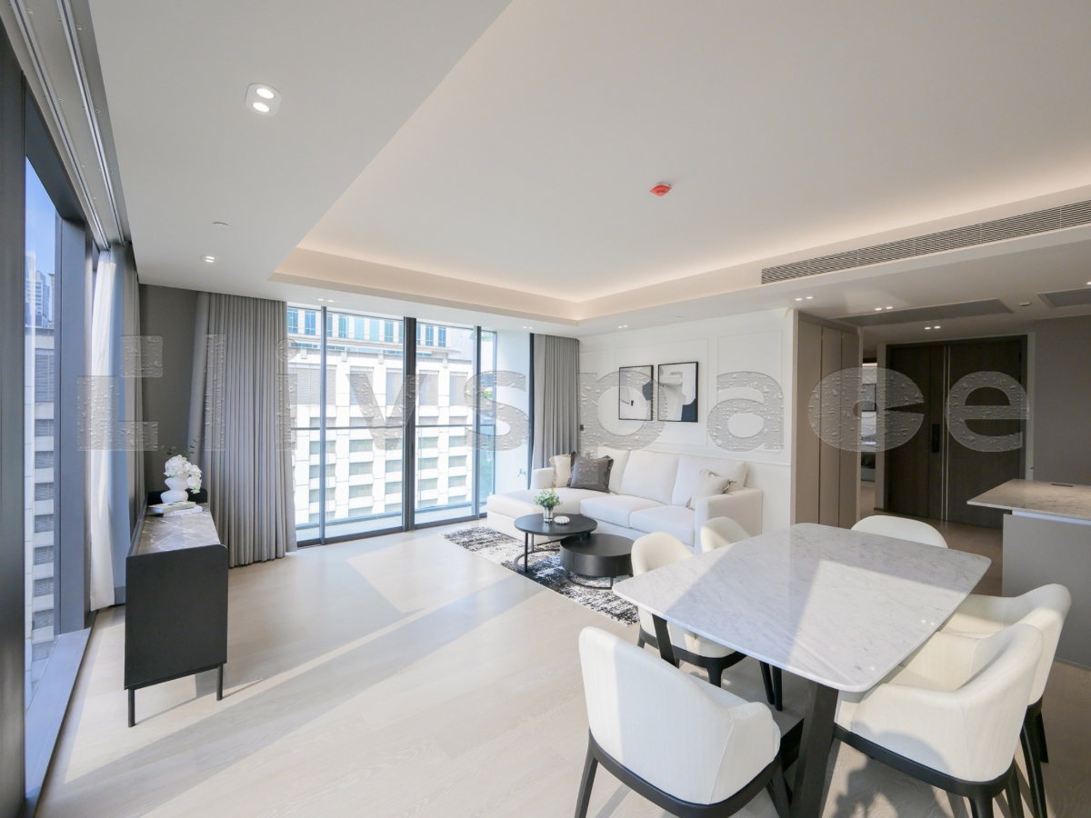 รูป ▚ LH208ツ ให้เช่า: Tonson One Residence 2BR 108sqm. 170K ✨ ตึกลักชูทำเล Super Core CBD เลี้ยงสัตว์ได้ (Pet-Friendly) 🏙️ - รูปที่ 4/17