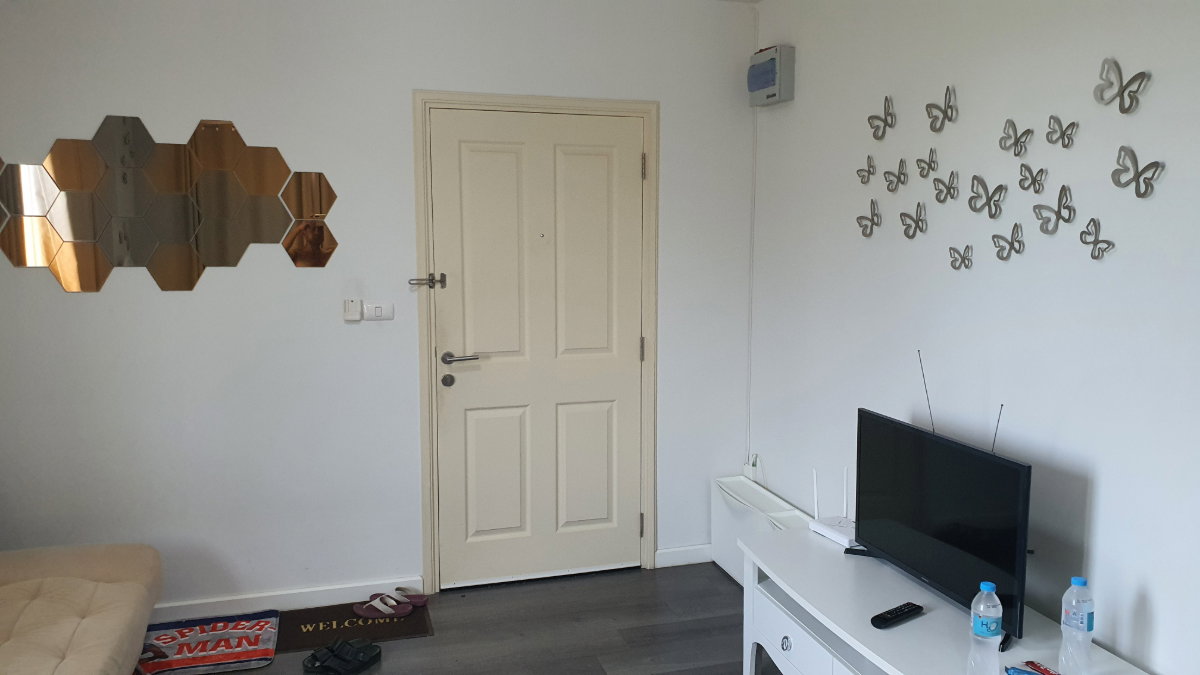 รูป ให้เช่าคอนโด ดีคอนโด แคมปัส รีสอร์ท บางนา ตึก A ชั้น 4 ขนาด 30 ตร.ม. ราคา 9,000 บาท ใกล้ ม.เอแบค บางนา - รูปที่ 4/7