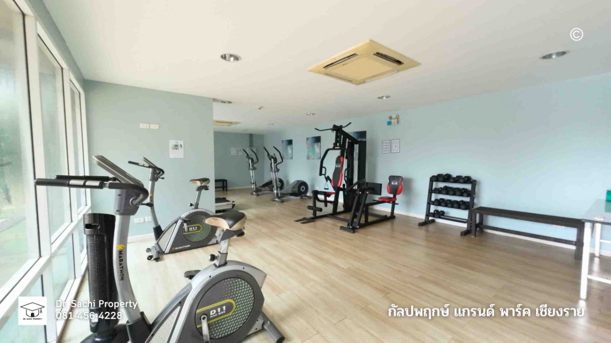 รูป Condo กัลปพฤกษ์ แกรนด์ พาร์ค สวยทำเลดี ใกล้ Central เชียงราย, เฟอร์ครบ พร้อมเข้าอยู่ - รูปที่ 8/9