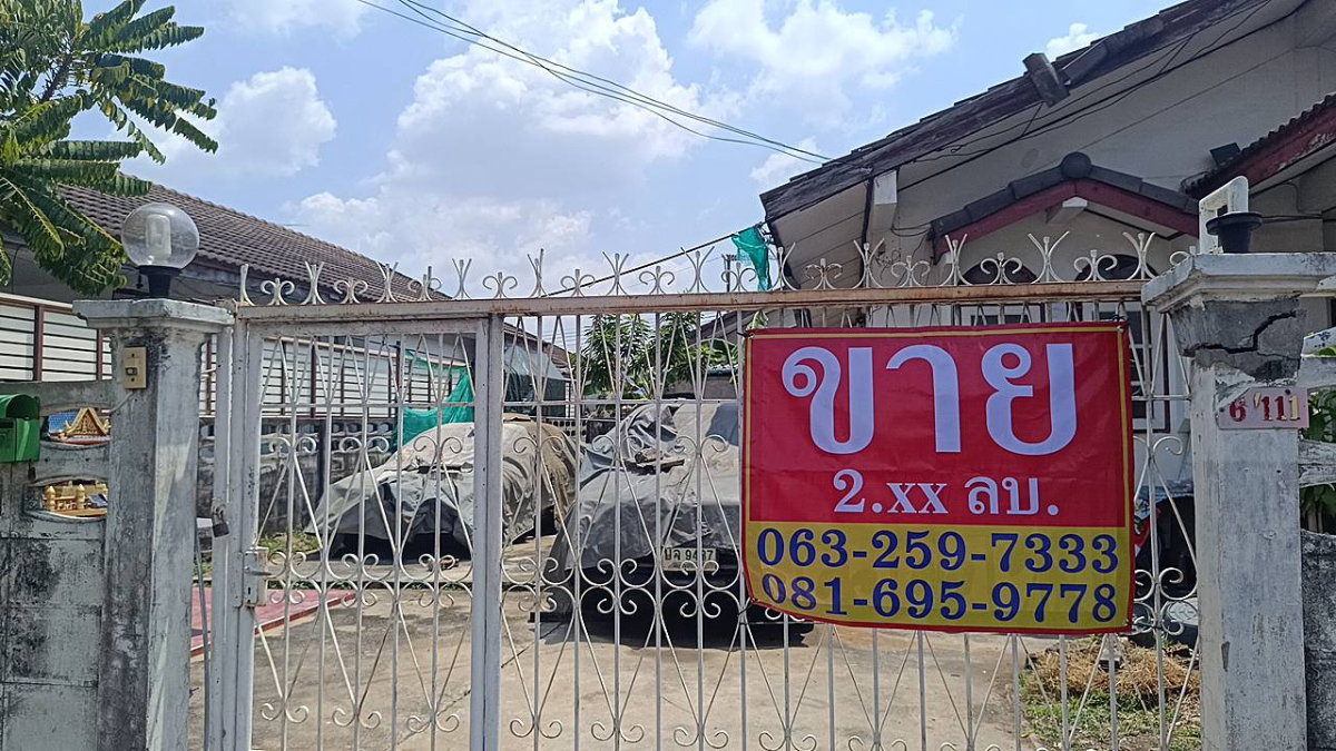 รูป ขายบ้านเดี่ยว 1 ชั้น หมู่บ้านกานต์มณี ที่ดิน 80 ตรว ทำเลดี ใกล้ถนนใหญ่ 550 ม. เหมาะรีโนเวทหรือปลูกใหม่ ราคา 2.9 ลบ. ต่อรองได้ - รูปที่ 6/7