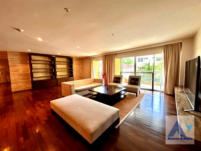 คอนโดให้เช่า : 🔼🔽 AccomA 📩  Elegant family-size condo with private ambiance in Sukhumvit at Silver Heritage (AA29552)
