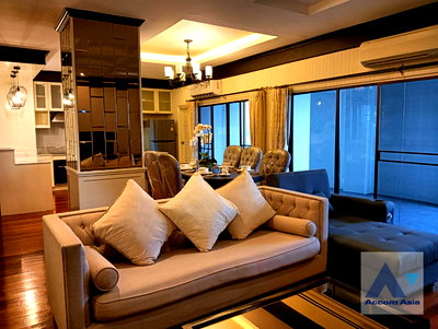 Condos for rent : 🔼🔽 AccomA 📩 Pet friendly,Penthouse,Duplex Condo 3 BR Condominium @Fifty Fifth Tower (1517781)