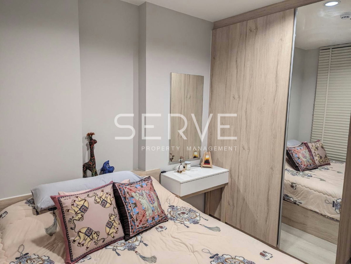 รูป 🔥2นอน ห้องแต่งสวย วิวดีมาก เฟอร์จัดเต็ม พร้อมหิ้วกระเป๋าเข้าอยู่ คอนโดทำเลดี เดินเพียง 20ก้าว ถึง MRT ศรีลาซาล @ Nue Noble Srinakarin Lasalle - รูปที่ 5/9