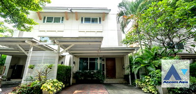 Houses for rent Soi Thonglor (Sukhumvit 55) : 🔼🔽 AccomA 📩 Common Pool 4 BR House @Greenery Living Place (AA32743)