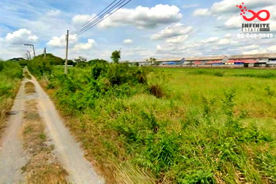 ที่ดิน นนทบุรี : ขายที่ดินเปล่า 100 ตร.วา บ้านกล้วย - ไทรน้อย นนทบุรี