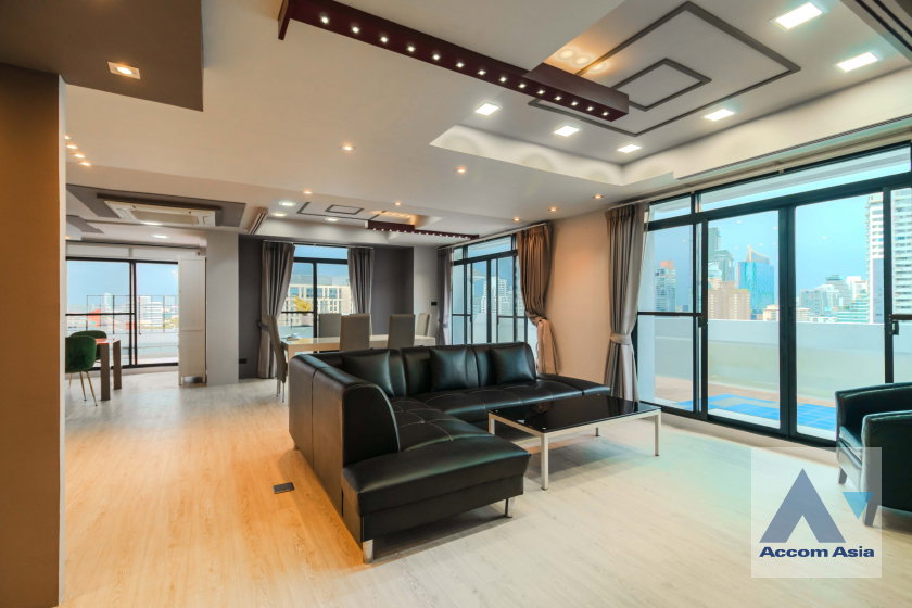 รูป 🔼🔽 AccomA 📩 Duplex Condo,Big Balcony 3 BR Condominium @Prestige 49 (AA41518) - รูปที่ 3/20