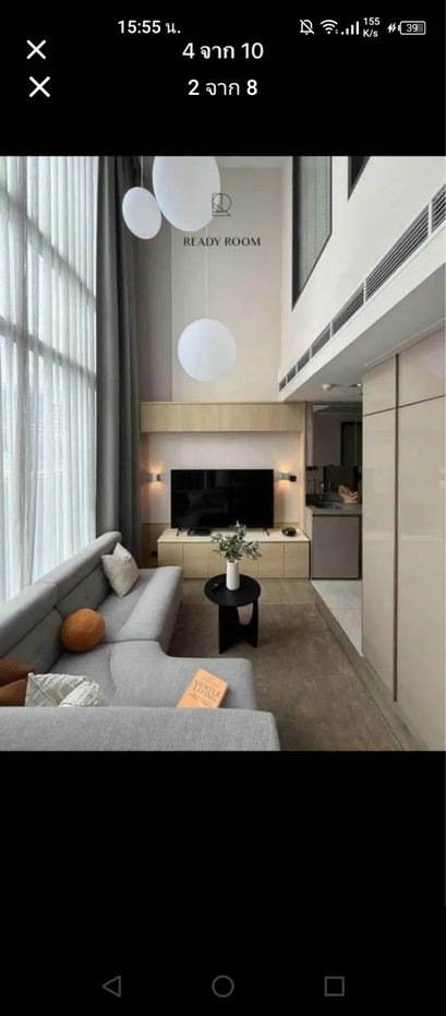 รูป 🌟 The Crest Park Residence 
Size 50 SQ.M Type 1 Bedroom 1 Bathroom On the 4th Floor Rental.38,000 THB - รูปที่ 1/5