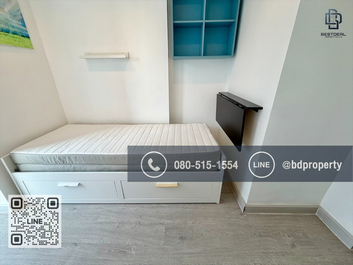 รูป estdeal ให้เช่า Duplex 2 Bed ราคา 26,000 เดือนเท่านั้น ห้องสวย Fully Furnished พร้อมเข้าอยู่ใกล้MRT และ เซ็นทรัลพระราม 9 เพียง 80 ม. - รูปที่ 11/17