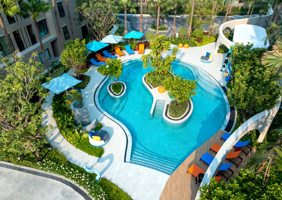 รูป คอนโดบางแสน สุดเริ่ดด [ห้องใหญ่ที่สุดในโครงการ] Kave Coco Bangsaen 1 Bed Plus (35 ตร.ม.) ห้องอเนกประสงค์ปรับเปลี่ยนได้ตามใจคุณ! - รูปที่ 14/19