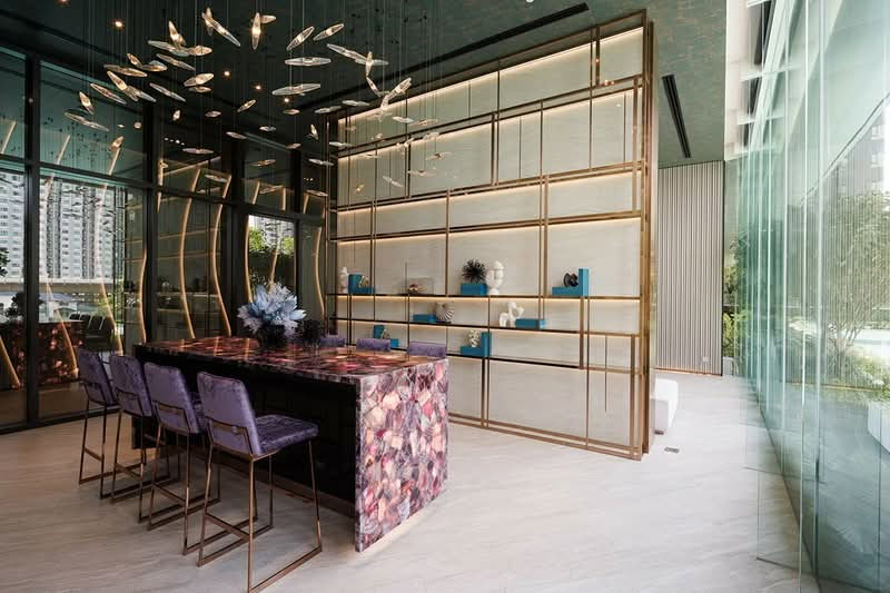 รูป Life Sathorn Sierra 1 ห้องนอน เฟอร์ครบพร้อมอยู่ พร้อมส่วนกลางขนาดใหญ่ - รูปที่ 17/23