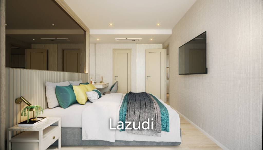 รูป 81.0 ตร.ม.  2 ห้องนอน  2 ห้องน้ำ คอนโดสำหรับ ขายใน เชิงทะเล - รูปที่ 3/6