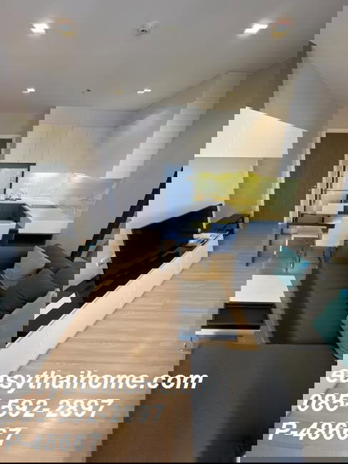 รูป [ให้เช่า | วิวสวยชั้นสูง ทำเลสาทร-ตากสิน P-48667] เออร์บาโน่ แอบโซลูท สาทร-ตากสิน ใกล้ bts กรุงธนบุรี 18,500 บาท Line @easythaihome 085-592-2897 - รูปที่ 5/13