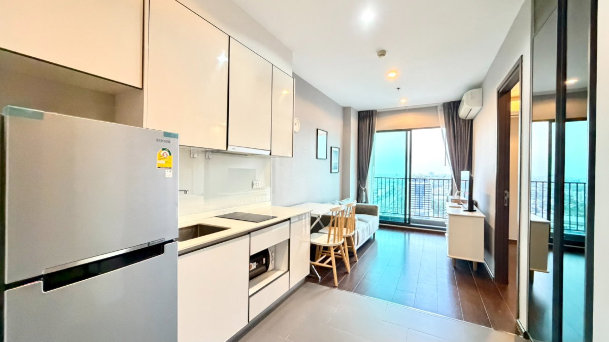 รูป *** ให้เช่าคอนโด : ซี เอกมัย 1 ห้องนอน ชั้นสูง เฟอร์ครบ  ตู้เสื้อผ้า2 ใบ 16,000 บาทเท่านั้น🔥🔥🔥(C Ekkamai) *** - รูปที่ 7/15