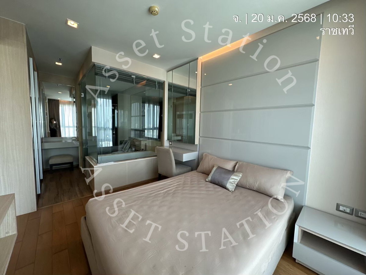 รูป 🚅ห้องว่างให้เช่า คอนโดหรู่ ✨ THE ADDRESS ASOKE เดินทางง่าย 🚄 ใกล้ MRT สถานีเพชรบุรี - รูปที่ 4/13