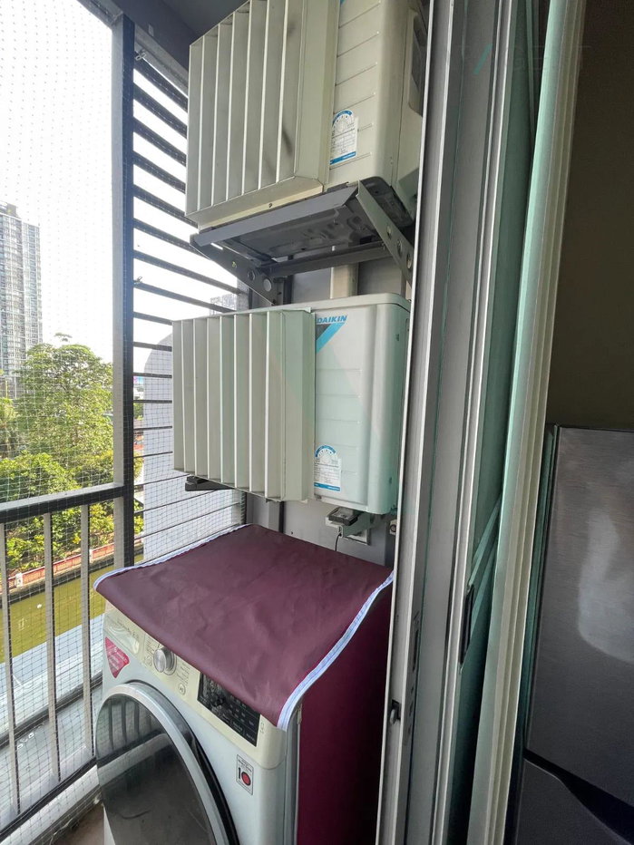 รูป ให้เช่าคอนโด เดอะ เพรสซิเดนท์ สาทร-ราชพฤกษ์ 3 อาคาร  ชั้น 5 1 ห้องนอน ขนาด 35 ตรม ใกล้ มหาวิทยาลัยสยาม - รูปที่ 7/8