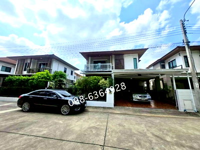 บ้านเดี่ยวให้เช่า : ให้เช่าหมู่บ้าน Pruksa Ville 73  ซอยศรีนครินทร์24  (บ้านใหม่ไม่เคยปล่อยเช่า)