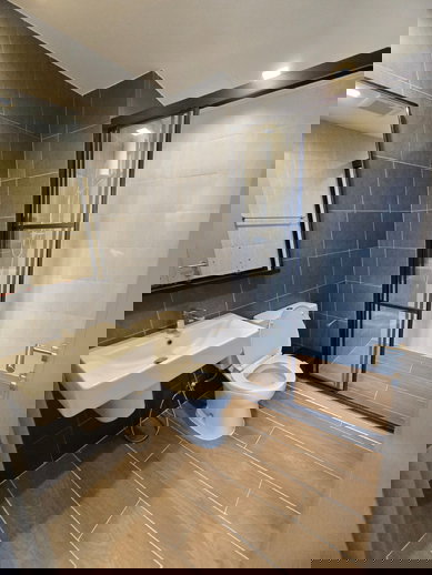 รูป 🔔New🔔 ให้เช่า 1 นอนแต่งสวย ตกแต่งใหม่ ชั้น 27 ทิศใต้ ห้องไม่ร้อน ที่ The Base Garden พระราม 9 - รูปที่ 7/16