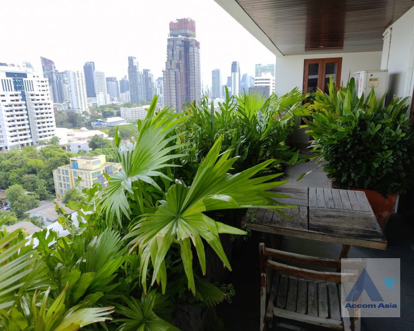 รูป 🔼🔽 AccomA 📩 Special price! Lush garden-view condo with spacious balcony and natural warmth (AA41062) - รูปที่ 11/11