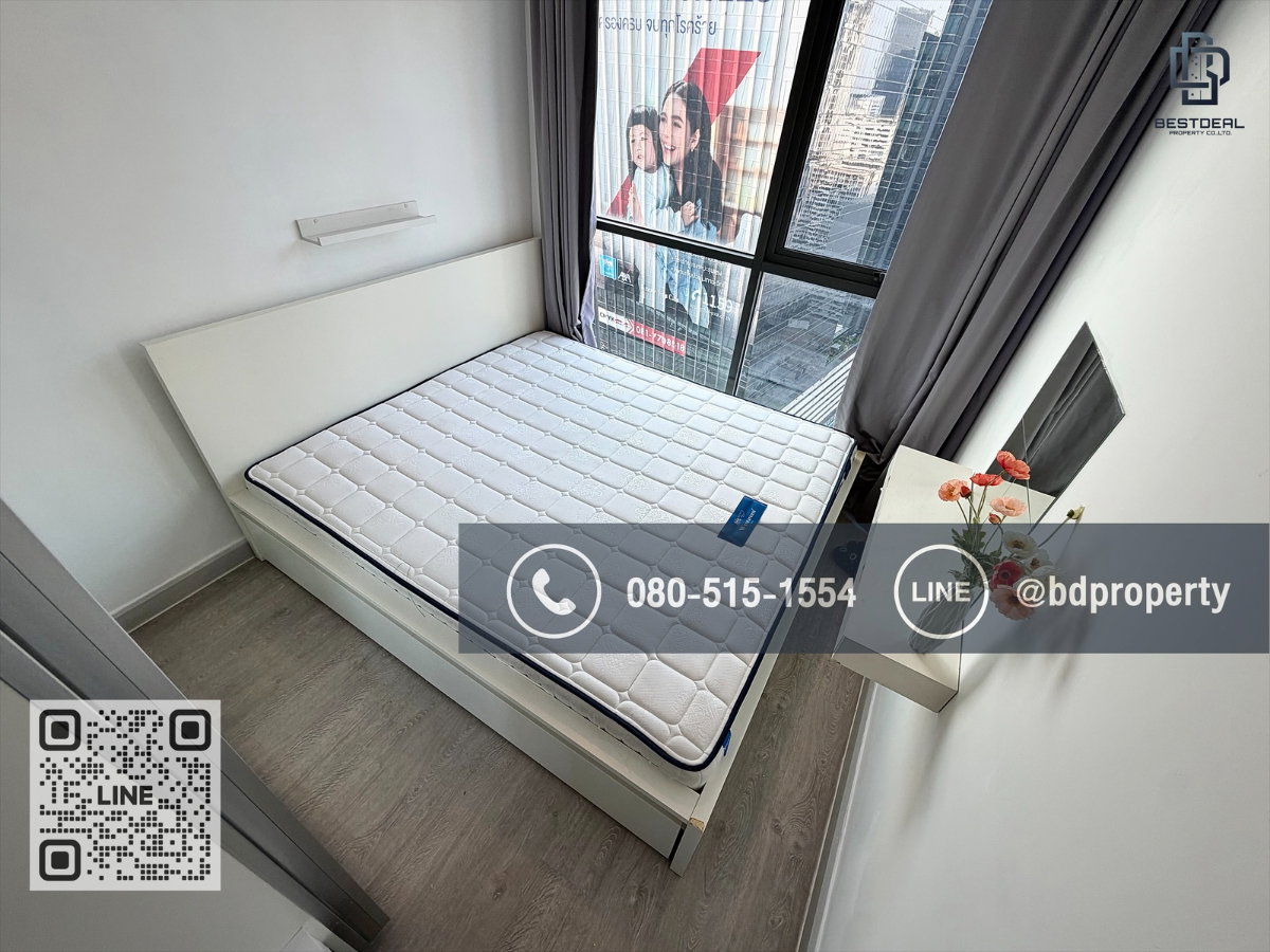 รูป estdeal ให้เช่า Duplex 2 Bed ราคา 26,000 เดือนเท่านั้น ห้องสวย Fully Furnished พร้อมเข้าอยู่ใกล้MRT และ เซ็นทรัลพระราม 9 เพียง 80 ม. - รูปที่ 6/17