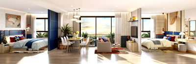 ขายคอนโด : คอนโดเลี้ยงสัตว์ได้ 2 ห้องนอน 2 ห้องน้ำ พร้อมเข้าอยู่กลางปี