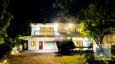 Houses for rent Bangkok : 🔼🔽 AccomA 📩  6 BR House @Panya Pattanakarn Village (AA34647)