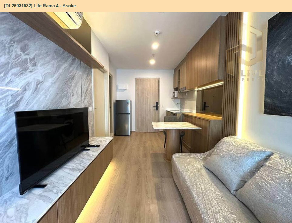 รูป DL26031532 ให้เช่าคอนโด ไลฟ์ พระราม 4 - อโศก (Life Rama 4 - Asoke) ใกล้ MRT ศูนย์การประชุมแห่งชาติสิริกิติ์ พร้อมเข้าอยู่ โทรด่วน 0656133286 LineID @534wlwof - รูปที่ 6/9