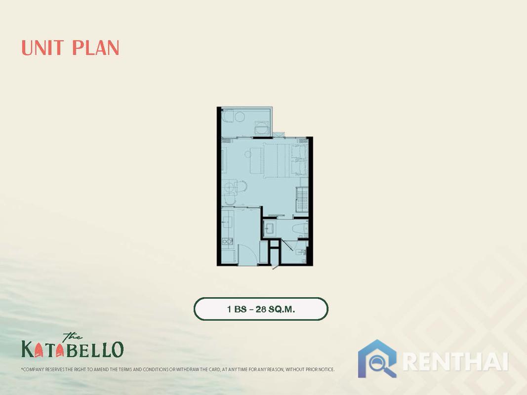 picture For sale condo 1 bedroom at The Title Katabello - 6/23