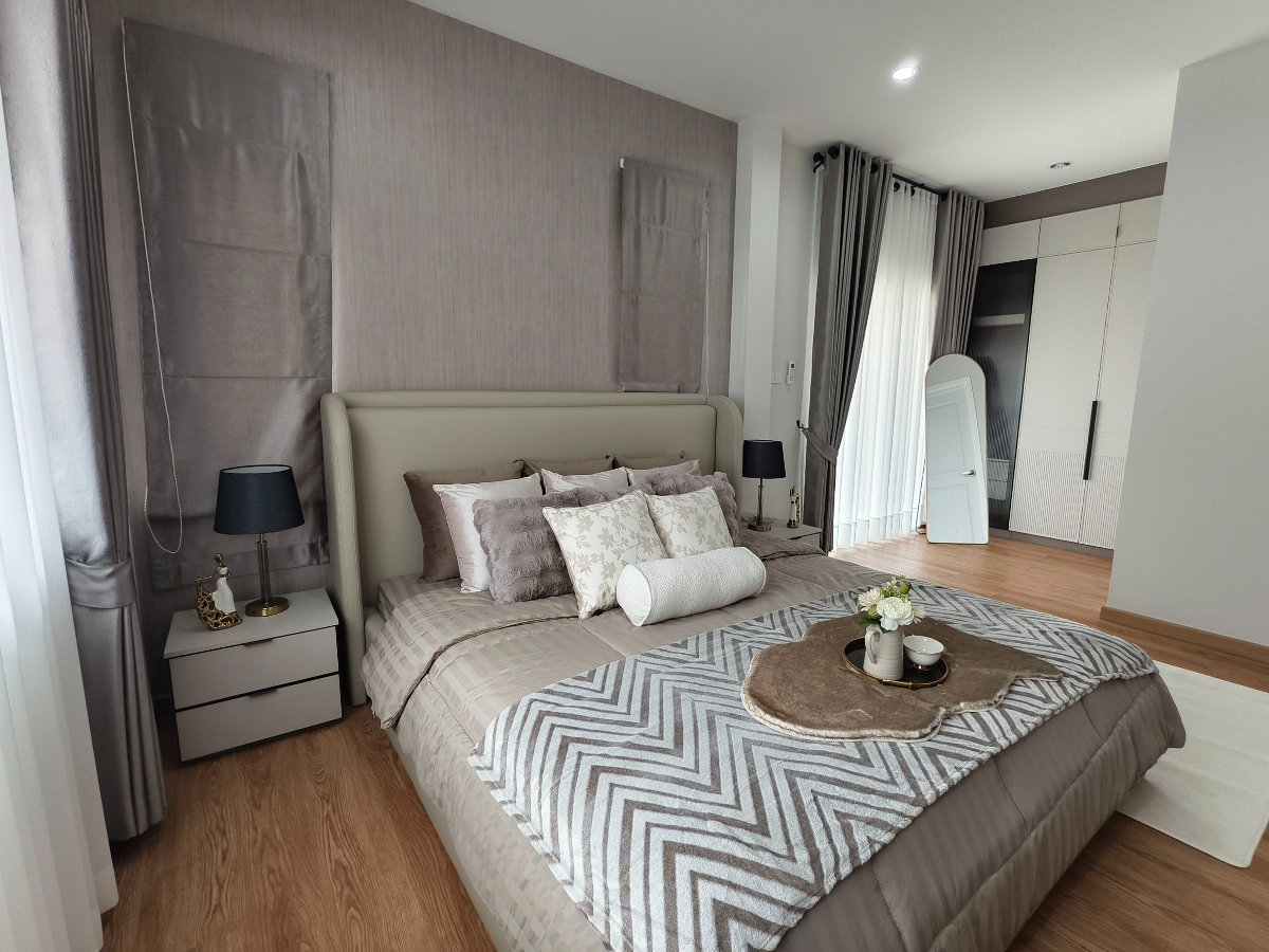 รูป บ้านใหม่ ตกแต่งเฟอร์ฯทั้งหลัง พร้อมเข้าอยู่ 3.89 ล้านบาท ใกล้เมืองเชียงใหม่ ใกล้สนามบินเชียงใหม่ - รูปที่ 17/20