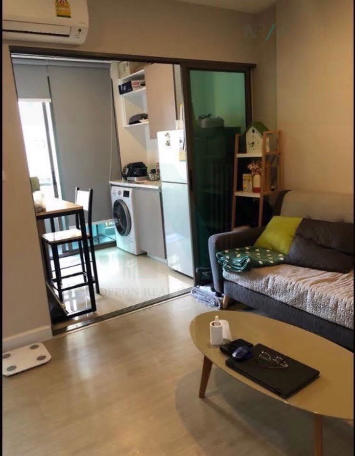 รูป 🚩 ขายคอนโด เมโทรลักซ์ รัชดา อาคาร 1 ชั้น 4 1 ห้องนอน ขนาด 28 ตรม ใกล้ ตลาดเมืองไทยภัท - รูปที่ 5/8