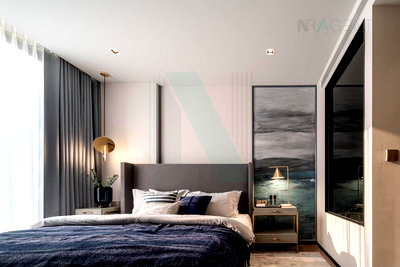 คอนโดให้เช่า : 🔺 ให้เช่าคอนโด เดอะ รีเซิร์ฟ 61 ไฮด์อะเวย์ อาคาร 1 ชั้น 7 1 ห้องนอน ขนาด 48 ตรม ใกล้ ดองกิ มอลล์ ทองหล่อ