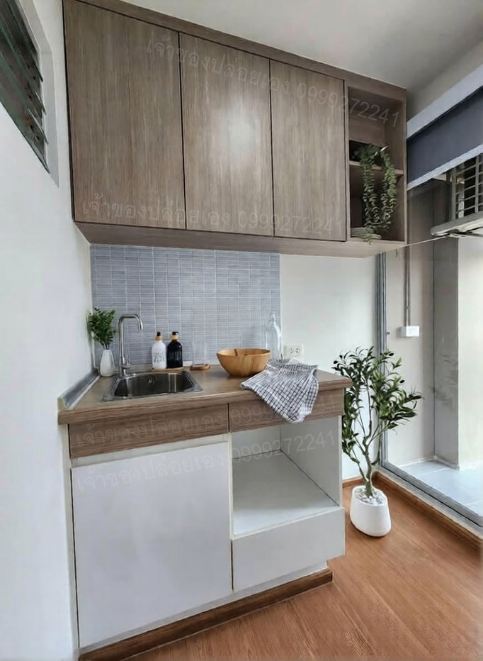 รูป ให้เช่าคอนโด 1 ห้องนอน ✨ รีโนเวทใหม่ ✨ติด🚇 BTS สายสีชมพู ลุมพินีคอนโดทาวน์ รามอินทรา-นวมินทร์ เฟอร์ครบพร้อมอยู่ - รูปที่ 8/11