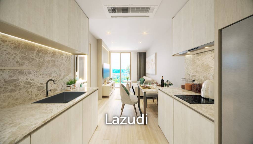 รูป 36.0 ตร.ม.  1 ห้องนอน  1 ห้องน้ำ คอนโดสำหรับ ขายใน เชิงทะเล - รูปที่ 1/4