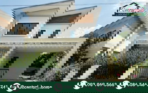 บ้านเดี่ยว 2 ชั้น วิสต้า วิลล์ G คลอง 8 บ้านสวย สไตล์โมเดิร์น ราคาถูก