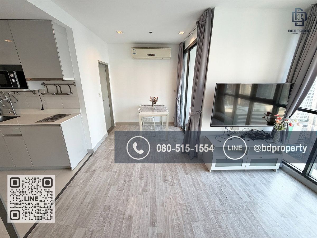 รูป estdeal ให้เช่า Duplex 2 Bed ราคา 26,000 เดือนเท่านั้น ห้องสวย Fully Furnished พร้อมเข้าอยู่ใกล้MRT และ เซ็นทรัลพระราม 9 เพียง 80 ม. - รูปที่ 3/17