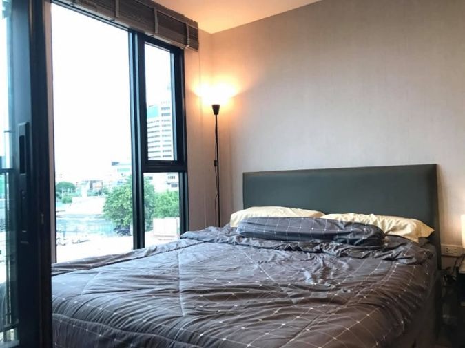 AS1947 ให้เช่าคอนโด The Origin รามอินทรา 83 Station ห้องสวย พร้อมเครื่องใช้ไฟฟ้าเฟอร์นิเจอร์ครบ