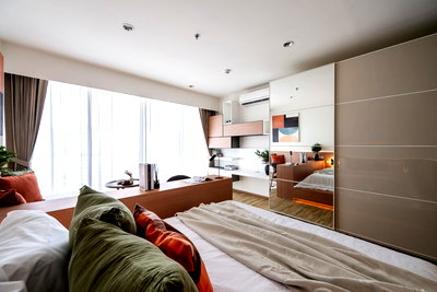 ขายคอนโด : ขายตกแต่งสวย พร้อมเข้าอยู่ 🌈✨ The issara Ladprao - 34.31 ตรม. สตูดิโอ 2,899,000 บาท