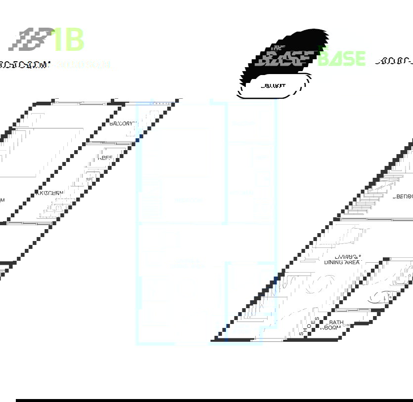 picture The Base Bukit , The Newest Condo close to Central just 550 meter - 1/5