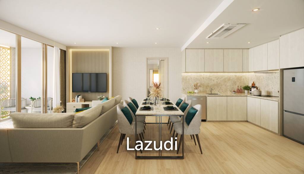 รูป 122.0 ตร.ม.  3 ห้องนอน  3 ห้องน้ำ คอนโดสำหรับ ขายใน เชิงทะเล - รูปที่ 2/11