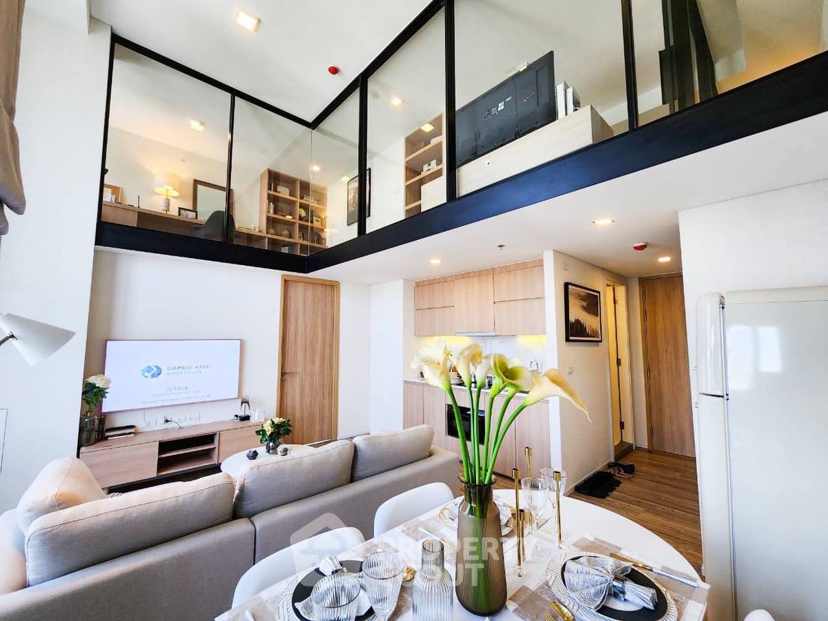 รูป ดูเพล็กซ์ 2-ห้องนอน ที่ รามาดา พลาซ่า เรสซิเดนซ์ สุขุมวิท48 ใกล้ BTS พระโขนง (ID 1846762) - รูปที่ 3/10