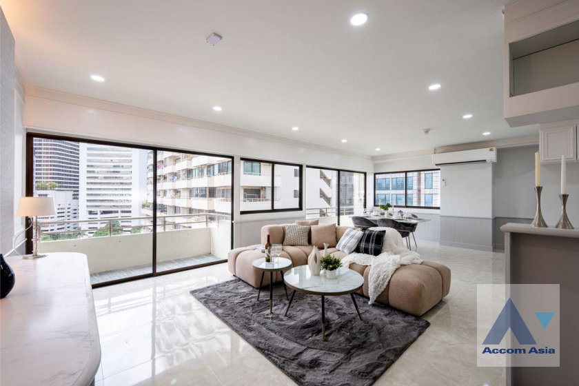 รูป 🔼🔽 AccomA 📩 Fully Furnished,Newly renovated 2 BR Condominium @Saranjai mansion (AA45634) - รูปที่ 3/20