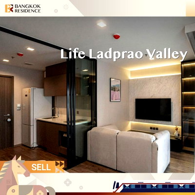 ขายคอนโด : Life Ladprao Valley -🌠✨ ห้องสวย พร้อมเฟอร์ 🚆 ใกล้ BTS ห้าแยกลาดพร้าว