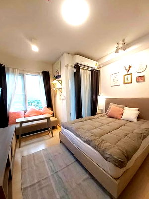 Condos for rent : 🥳[RAR2604-2465] Chapter One Eco Ratchada-Huai Khwang. H Building, Fl.23rd*Washing machine *Near MRT Huai Khwang💚Line id: @thefirstagent**