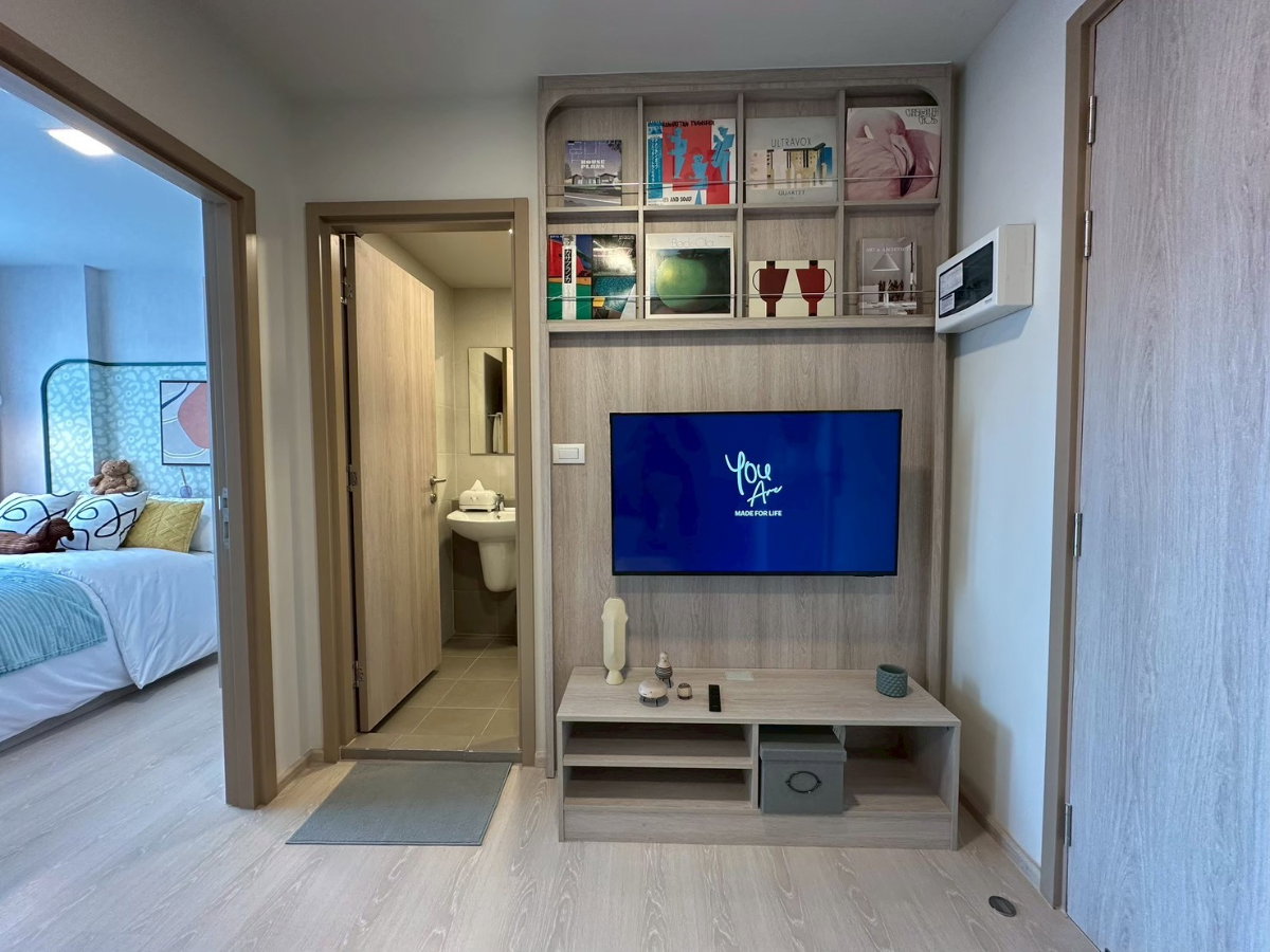 รูป ดีคอนโดคาล์ม รามคำแหง40 1ห้องนอน 29sq.m แปลนยอดฮิต 2 ยูนิตสุดท้าย 2.55Mb ด่วน‼️‼️ - รูปที่ 10/22